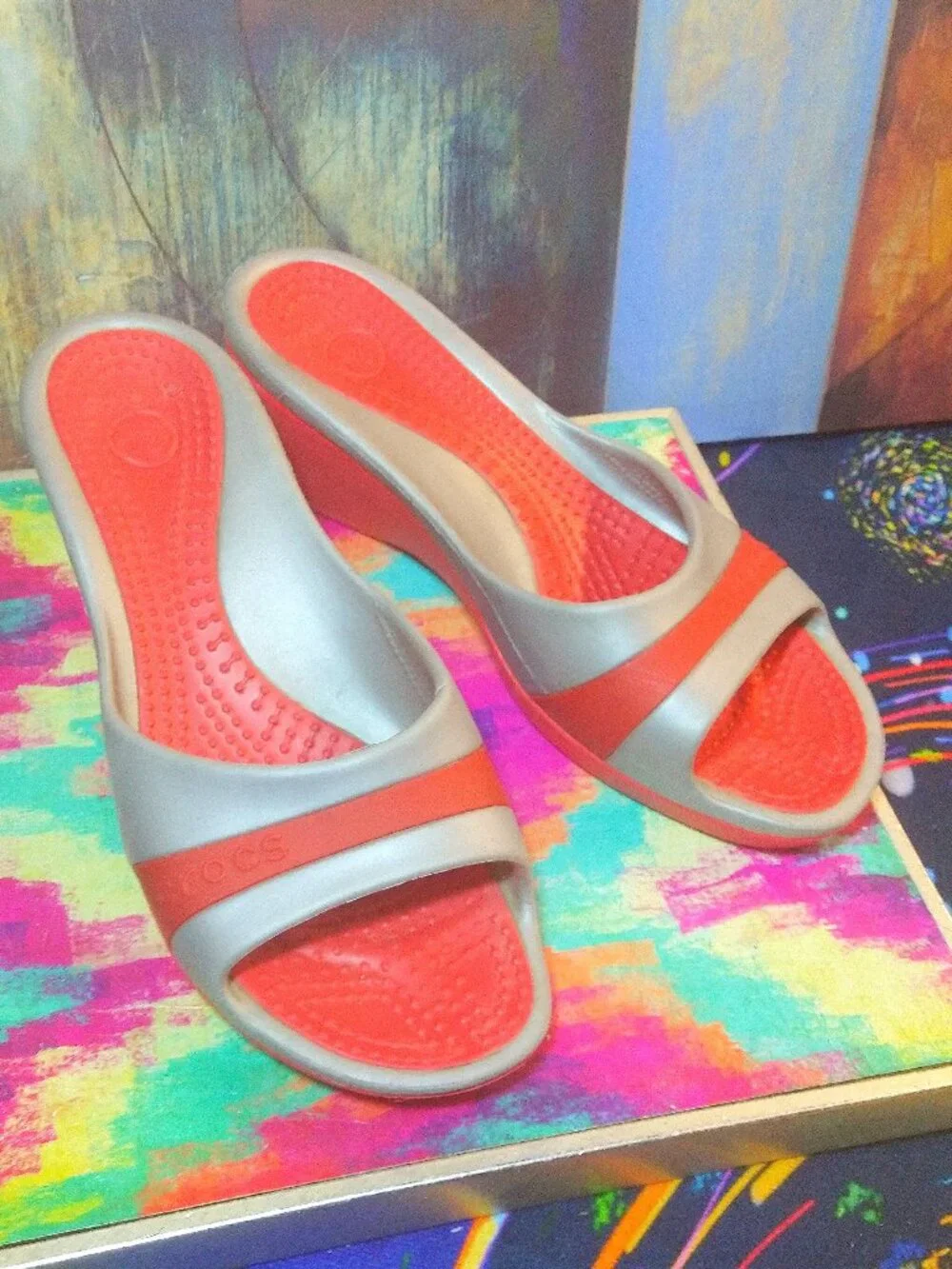 N/A crocs sandals